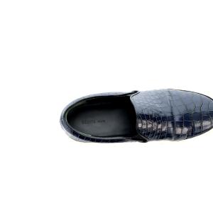 CELINE フィービーファイロ スリッポン スニーカー 型押し レザー 35 22cm 黒 ブラック SH