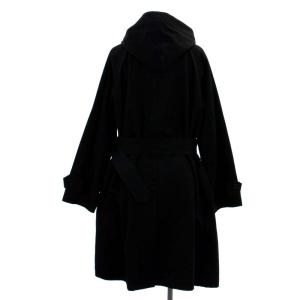 MARGARET HOWELL 23AW COTTON GABARDINE ライナー付フードコート 1 ブラック