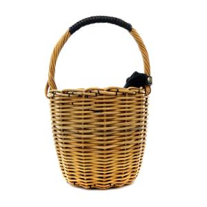 ebagos 20TH ワンハンドル かごバッグ ベージュ