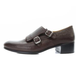 Church's フリンジ ダブルモンクストラップ シューズ レザー 35 22cm 茶色 ブラウン /SR20