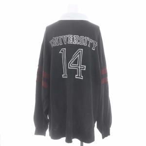 REMI RELIEF 24SS 天竺フットボールSHIRT M ブラック