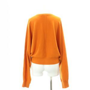 INSCRIRE 23AW Dolman Cardigan カーディガン ドルマン カシミヤ 長袖 M オレンジ