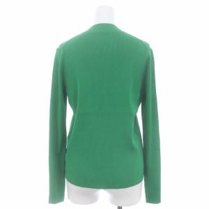 ADORE 24SS ベーシックリブニット カットソー 長袖 38 緑 グリーン