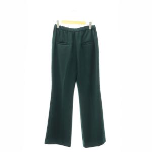 EVERYDAY I LIKE 21SS イージーフレアパンツ セミフワイド 38 深緑 ダークグリーン
