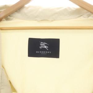 BURBERRY LONDON フード スプリングコート ミドル 薄手 M クリーム色