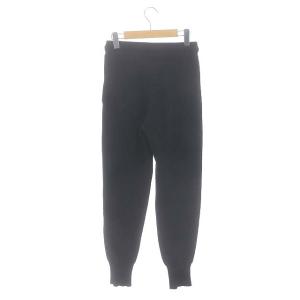 MADISONBLUE 23AW KNIT PT MOLE パンツ 01 ブラック
