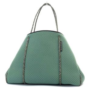 STATE OF ESCAPE トートバッグ ネオプレン ポーチ付き カーキ