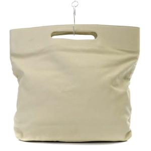 モダン ウィーヴィング CLUTCH BAG バッグ ハンドバッグ カーフレザー クリーム