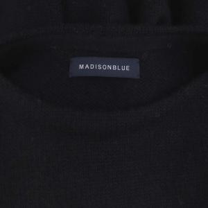MADISONBLUE ニット セーター 長袖 ウール 1 黒 ブラック