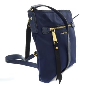 MARC JACOBS Trooper Nylon Crossbody Bag バッグ ショルダーバッグ ロゴ 紺 ネイビー