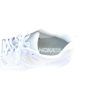 HOKA ONE ONE CLIFTON 6 WHITE クリフトン 6 スニーカー ランニングシューズ 27cm 白 ホワイト 1102872