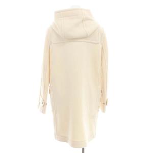 OLD ENGLAND ダッフルコート アウター ミドル フード ウール 36 アイボリー 55505401