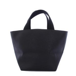 Hervé Chapelier 827GG 舟型トートM ハンドバッグ コーテッドキャンバス ブラック