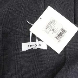 ENFOLD 23AW ROUND NECK JUMPER DRESS ワンピース  36 ダークグレー