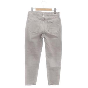 upper hights THE LADY ミッドライズテーパードパンツ ジーンズ デニム 23 XXS ベージュ