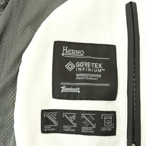 HERNO Laminar 撥水 フードコート 収納袋付き 40 ライトグレー