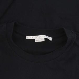 STELLA McCARTNEY 2001年 ロゴ 半袖 Tシャツ カットソー クルーネック 36 XS 黒 ブラック