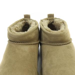UGG australia クラシック ウルトラ ミニ Classic Ultra Mini ブーツショート ムートン 23cm 茶色 ブラウン 1116109