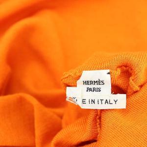 カシミヤシルク タートルネック ニット 42 オレンジ（2024/07/04買取