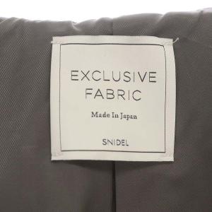 SNIDEL 22AW デザインカラーコート ウール アウター ロング 0 モカ