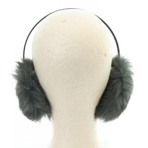 イヤーマフ 耳あて グレー（2024/07/16買取） - YVES SALOMON イヴ