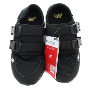 New Balance UA700BK1 サンダル スニーカー ロゴ 23.5cm ブラック