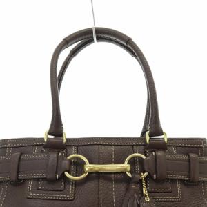 COACH ハンドバッグ レザー 茶色 ブラウン 10212