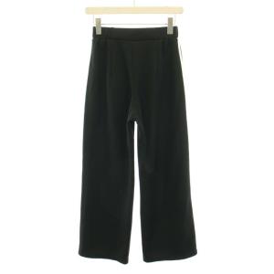 adidas マウジー MOUSSY サイドライントラックパンツ イージーパンツ ジップフライ ベルト ロゴ刺繍 S 黒 ブラック 白 ホワイト