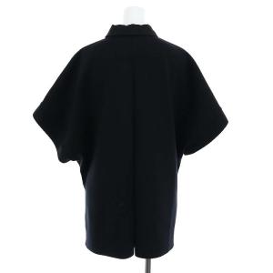 ADORE 24SS エアーダンボールカットソー プルオーバーシャツ 半袖 38 黒 ブラック