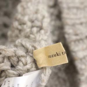 suzukitakayuki HAND KNITTED SWEATER グレージュ