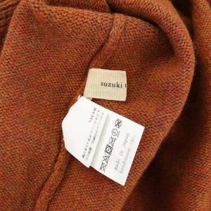 suzukitakayuki ラムウール turtle neck sweater セーター ニット 長袖 タートルネック テラコッタ