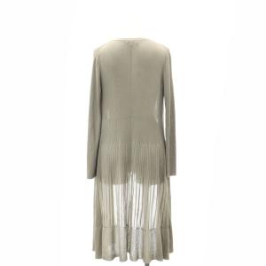 TOCCA LONG AJISAI ロングカーディガン ニット 長袖 前開きトッパー F グレー KRTOIS0112