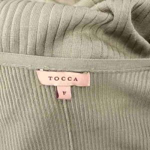 TOCCA LONG AJISAI ロングカーディガン ニット 長袖 前開きトッパー F グレー KRTOIS0112