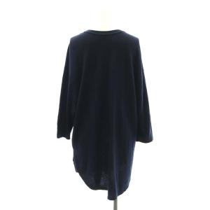 AMERICANA アパルトモン別注 Football T-Shirt Tシャツ カットソー プリント 八分袖 紺 ネイビー