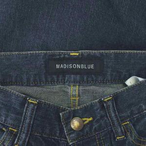 MADISONBLUE SAROUEL PT L oz DENIM  パンツ サルエル ボタンフライ 01 インディゴブルー