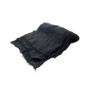 Faliero Sarti ストール モダール カシミヤ 大判 黒 ブラック