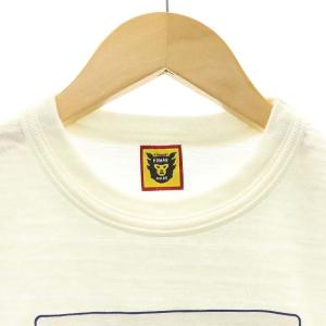 HUMAN MADE × ダブルタップス WTAPS T-SHIRT Tシャツ 半袖 プリント S 白 青 赤 黄色