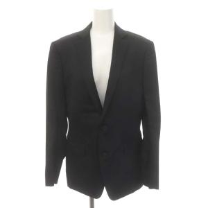 ウールテーラードジャケット 34 XS 黒 ブラック SH