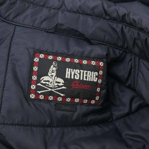 HYSTERIC GLAMOUR PRIMALOFT 中綿 シャツジャケット S 紺 ネイビー SH