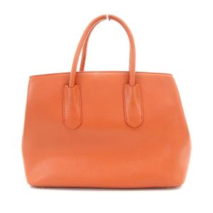 FURLA テッサ ハンドバッグ レザー オレンジ