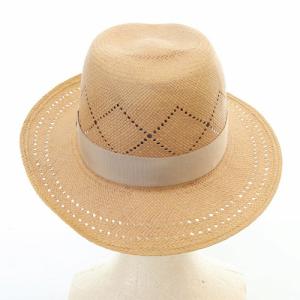 HELEN KAMINSKI ストローハット 帽子 F べージュ