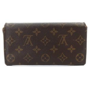 LOUIS VUITTON ポルトフォイユサラ モノグラム 長財布 茶色 ブラウン M61734
