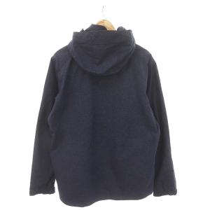 Columbia ナイロンジャケット ジップアップ フード付き XL 紺 ネイビー 219PM5690