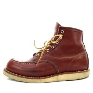 RED WING 9106 MOC TOE IRISH SETTER ワークブーツ ショート アイリッシュセッター レザー US8.5 26.5cm