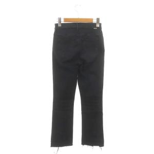 MOTHER THE INSIDER CROP STEP FRAY デニムパンツ  ジーンズ ボトムス ジップフライ コットン 24 XS