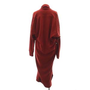 Vivienne Westwood ANGLOMANIA カットラスオーブ ウール タートルネック ワンピース 38 レッド