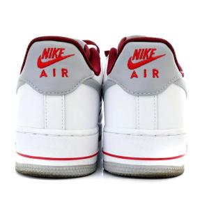 NIKE BY YOU AIR FORCE 1 LOW スニーカー レザー US9.5 ホワイト グレー