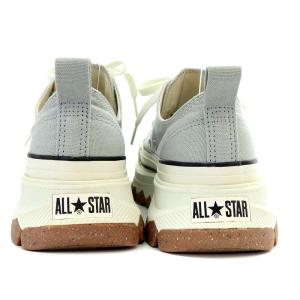 CONVERSE ALL STAR TREKWAVE OX スニーカー プラットフォーム 厚底 キャンバス US4.5 23.5cm グレー