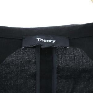 Theory 23SS Eco Crunch Wash RLD SLV BF JKT U テーラードジャケット シングル リネン 2 M