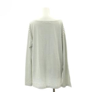 L'Appartement Hello, Bonjour French Border Tsh フレンチボーダーTシャツ カットソー 長袖 ボートネック
